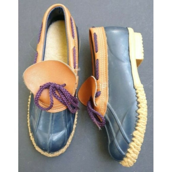 Womens Duck Shoes Made In USA Size 7 Rain - Picture 3 of 8